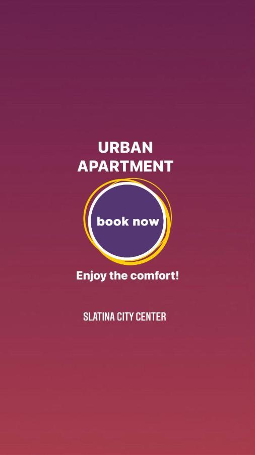 Urban Apartment - Slatina City Centre Bagian luar foto